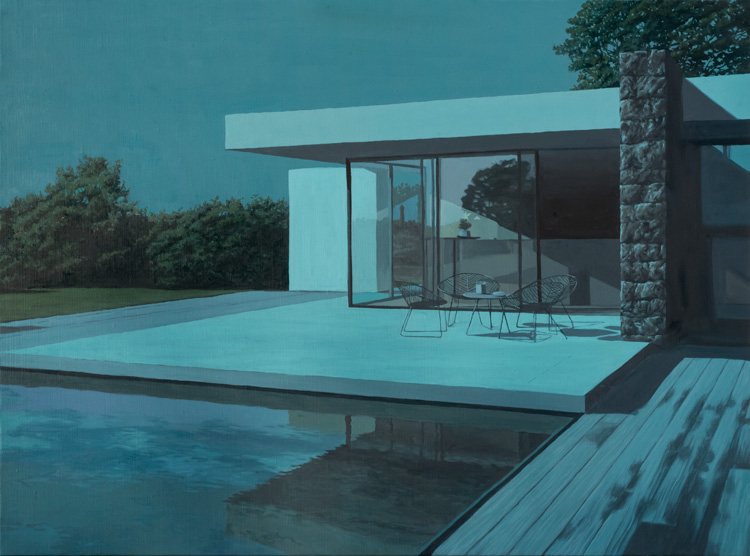 Le pool house - Nuit américaine - 2024